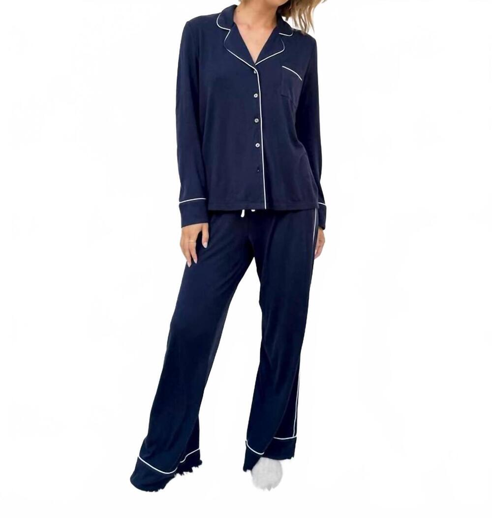 NEW SPLENDID flora pillowsoft sleep set in navy